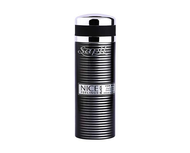 Sapil Nice Feelings Black Body Spray Price in Pakistan