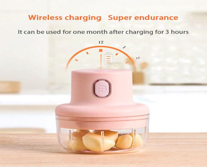 Portable Mini Electric Garlic Food Chopper Price in Pakistan