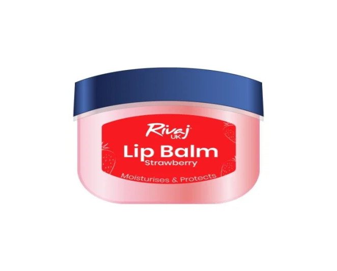 Rivaj Strawberry Jar Lip Balm